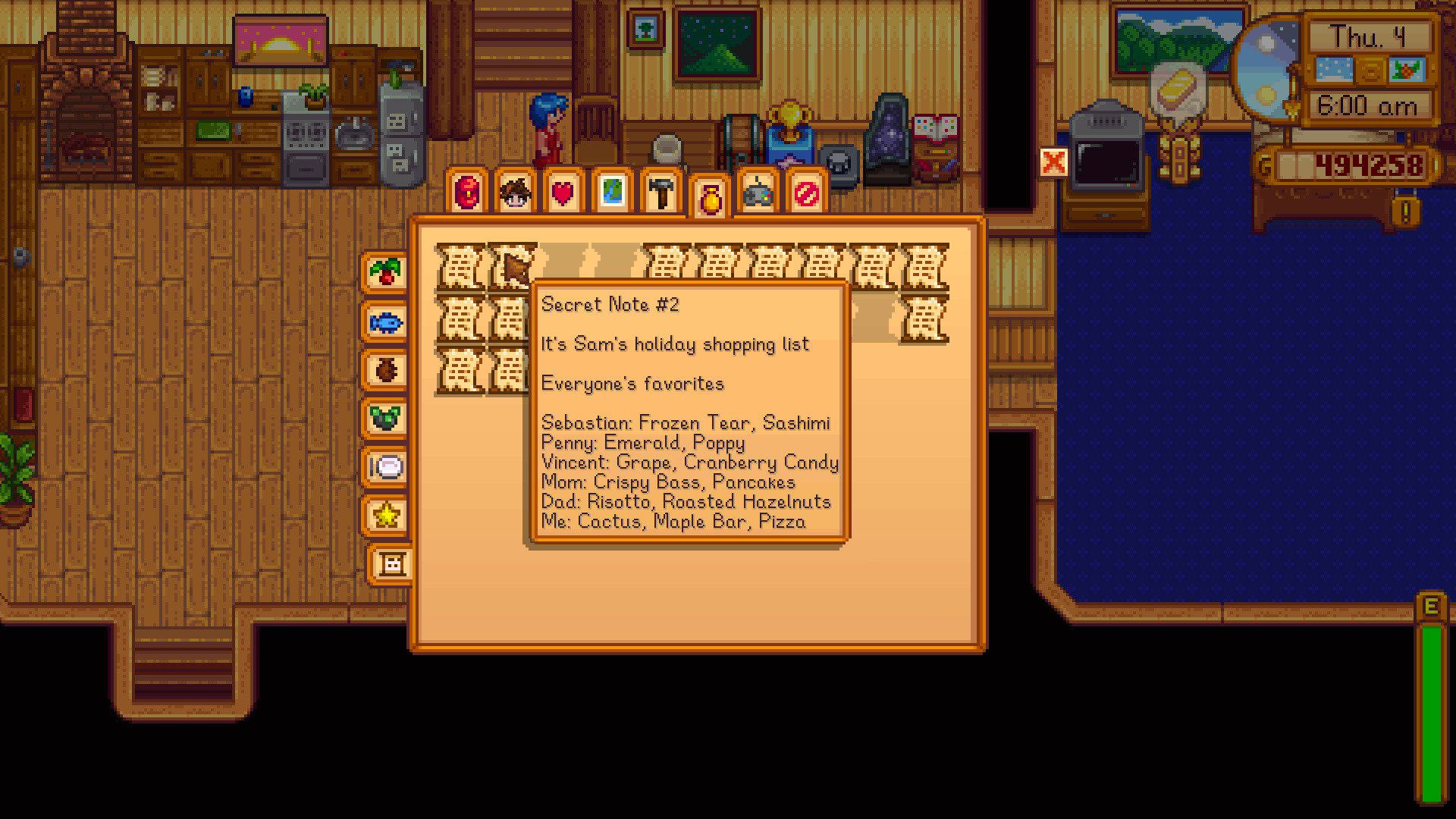 Chocolate Cake Stardew Valley
 Secret Notes What They Say Rewards they Give Stardew