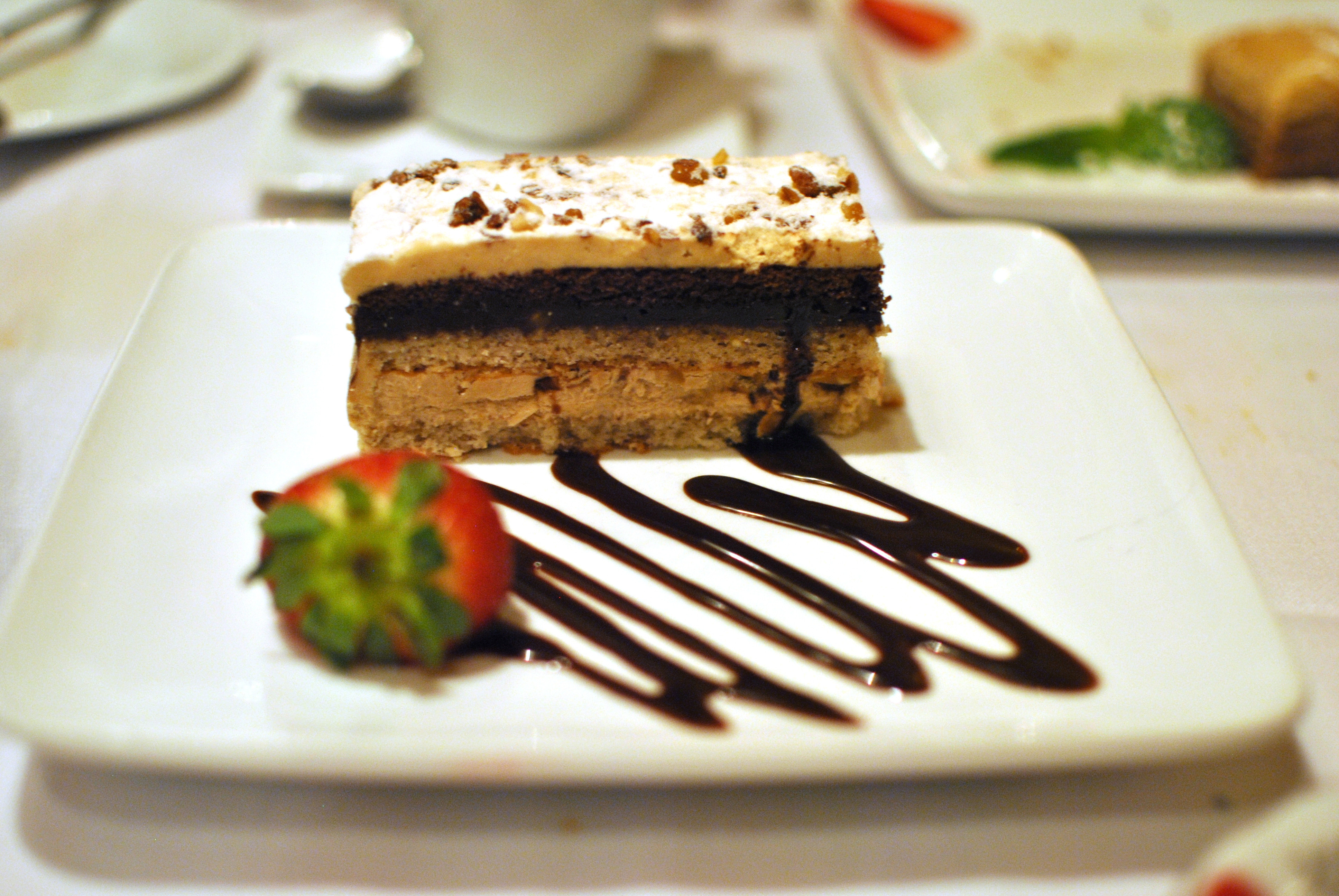 Chocolate Cake With Hazelnuts My Cafe
 Cafe Mangal