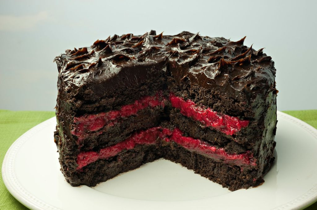 Chocolate Cake With Strawberry Filling
 13 Fabulous Birthdays Paleo & Gluten free