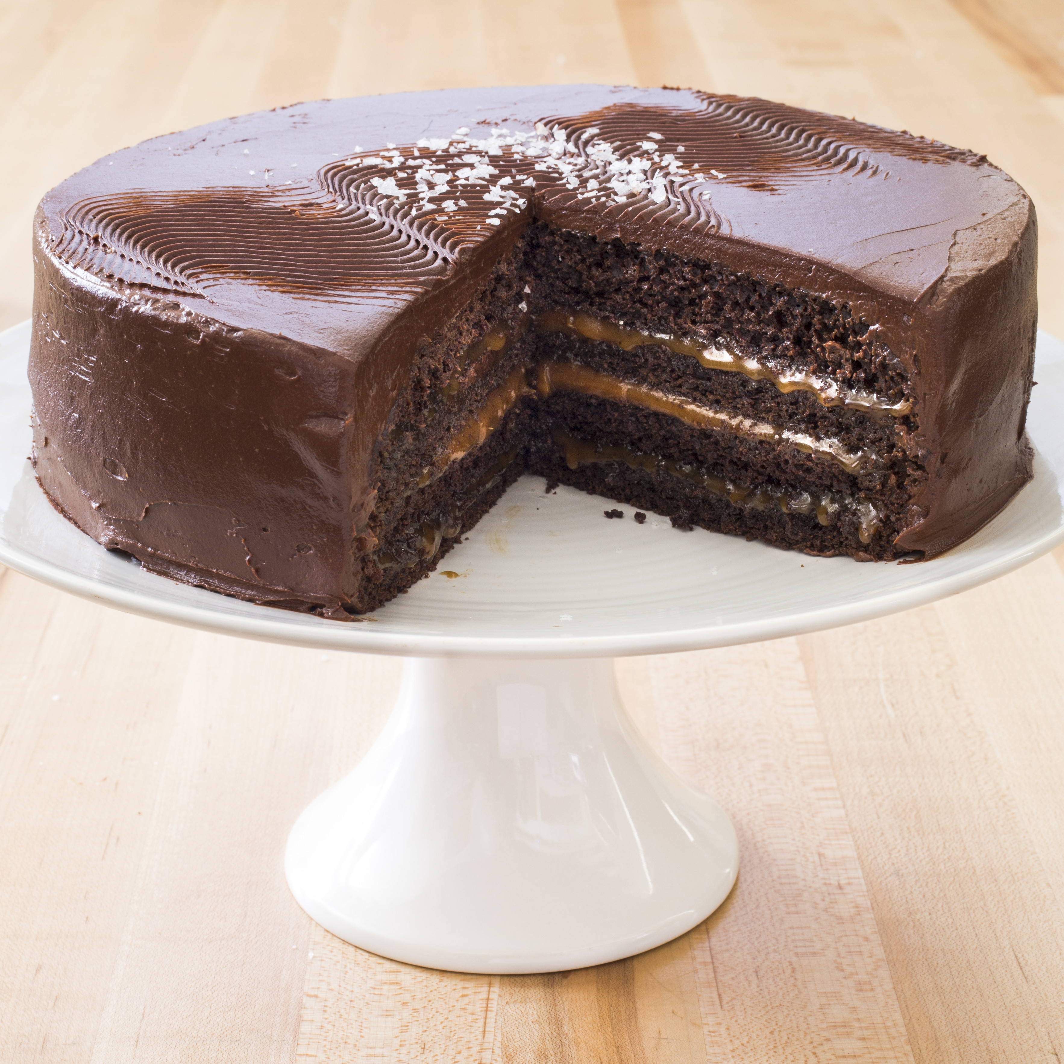 Chocolate Caramel Cake
 Chocolate Caramel Layer Cake