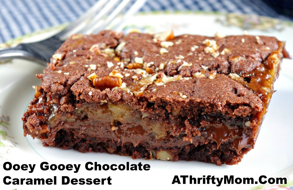 Chocolate Caramel Desserts
 A Thrifty Mom