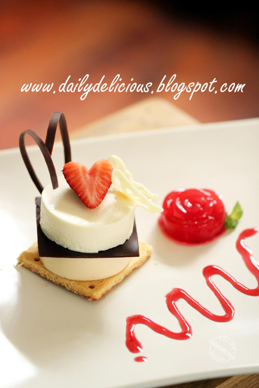 Chocolate Caramel Desserts
 dailydelicious Jardin d amour White chocolate caramel