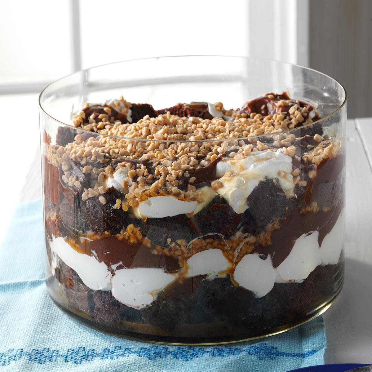 Chocolate Caramel Desserts
 Caramel Chocolate Trifle Recipe