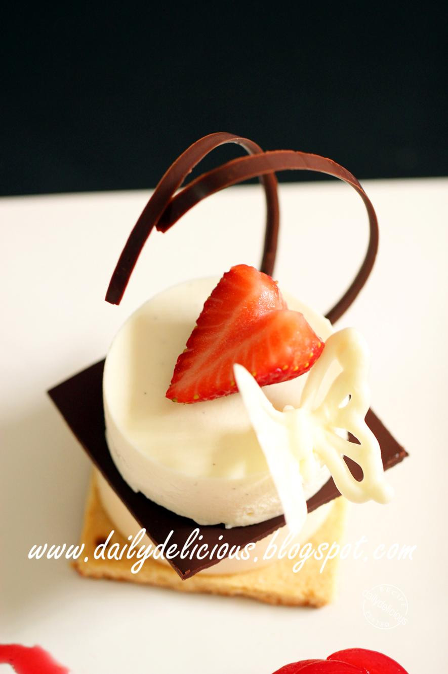 Chocolate Caramel Desserts
 dailydelicious Jardin d amour White chocolate caramel