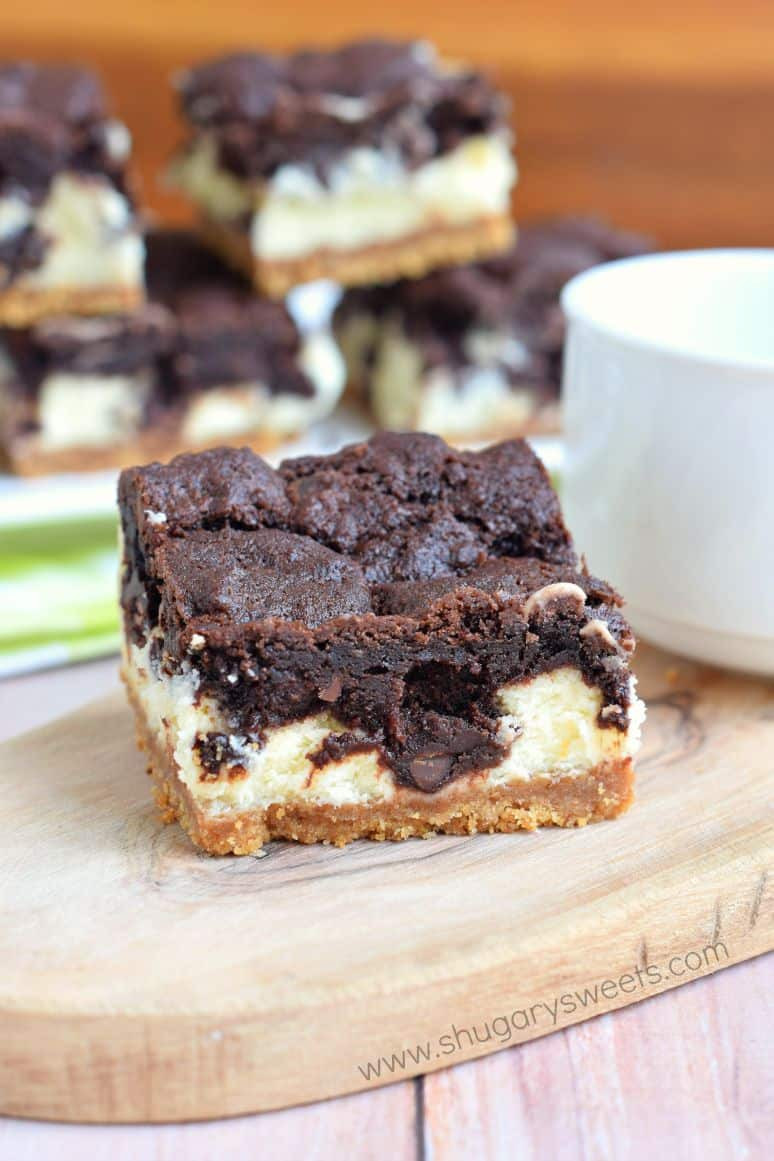 Chocolate Cheese Cake Bars
 Chocolate Cheesecake Bars Shugary Sweets