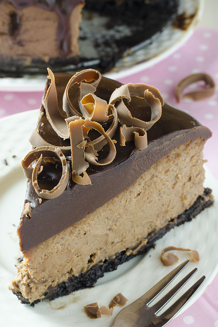 Chocolate Cheese Cake
 Milk Chocolate Cheesecake