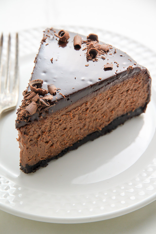 Chocolate Cheese Cake
 Kahlua Chocolate Cheesecake Baker by Nature