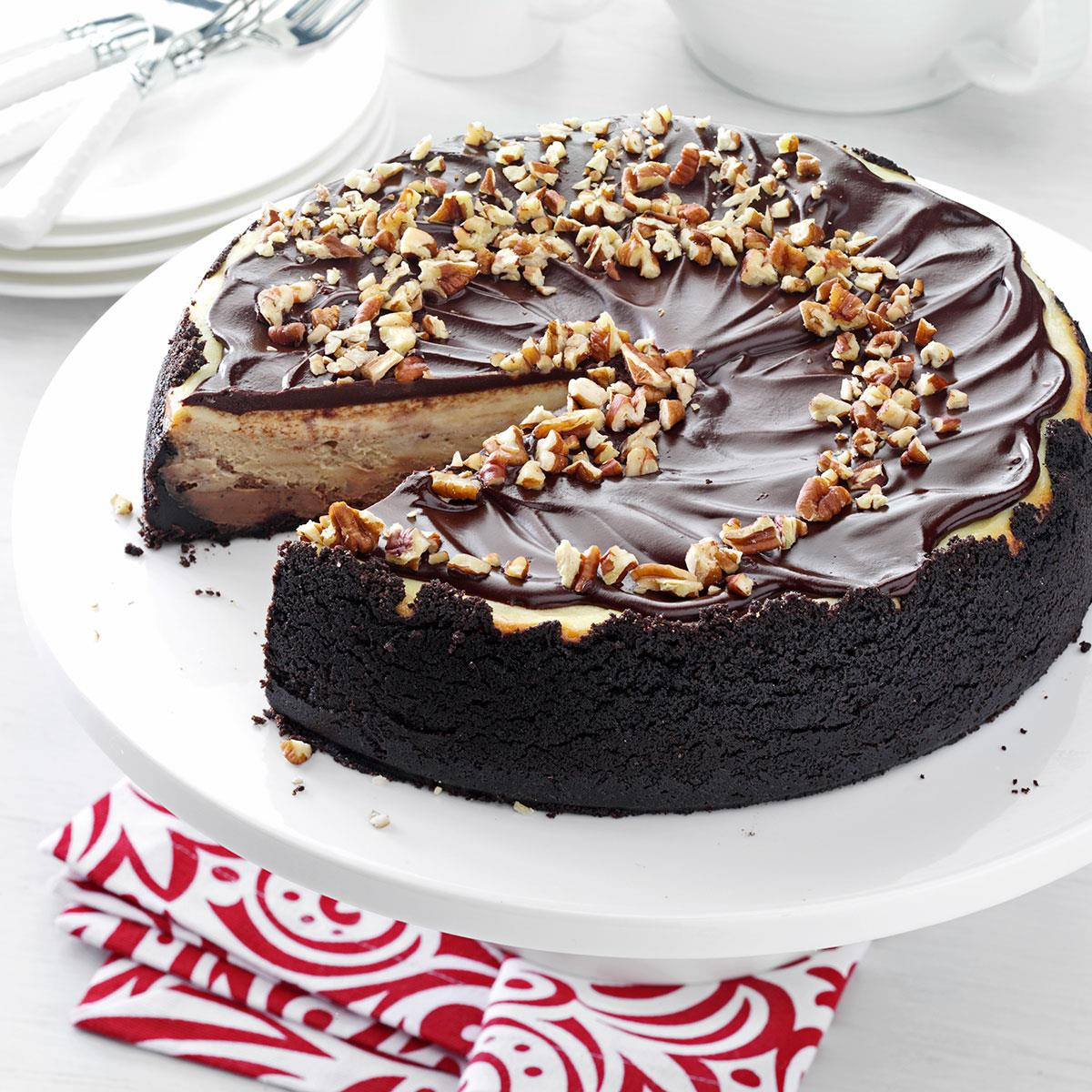 Chocolate Cheesecake Recipe
 Chocolate Glazed Cheesecake Recipe