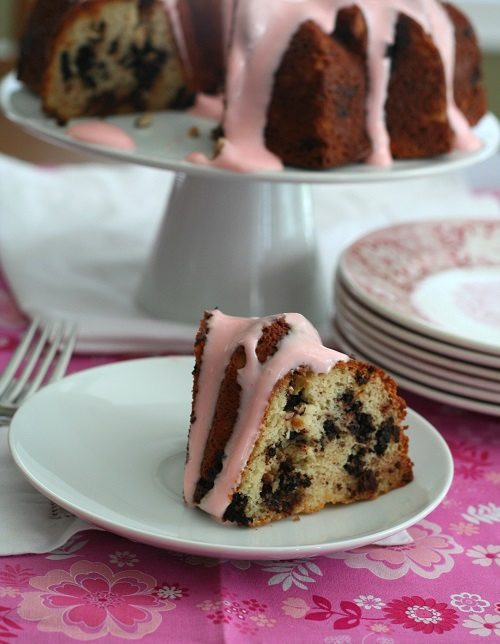 Chocolate Cherry Bundt Cake
 Low Carb Cherry Chocolate Sour Cream Bundt Cake