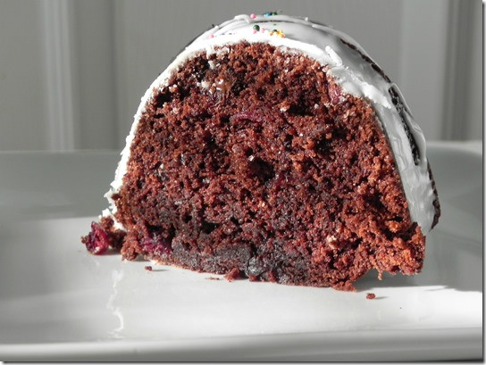 Chocolate Cherry Bundt Cake
 Chocolate Cherry Bundt Cake BundtaMonth Savoring Italy