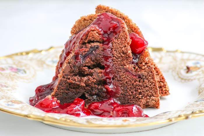 Chocolate Cherry Bundt Cake
 Chocolate Cherry Bundt Cake with Cherry Sauce Desserts