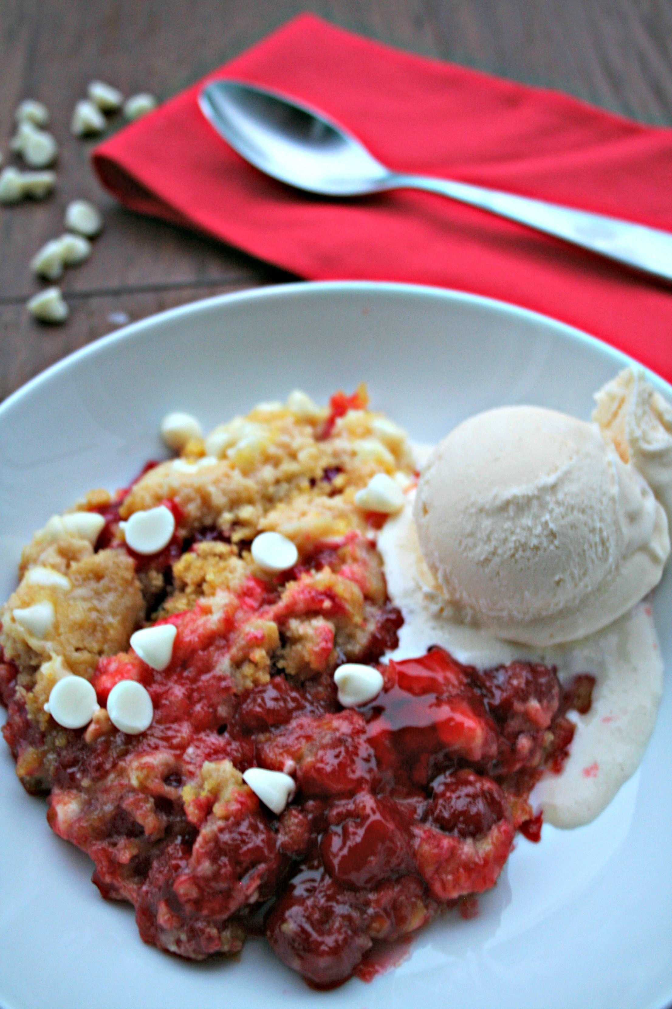 Chocolate Cherry Dump Cake
 White Chocolate Cherry Dump Cake The Magical Slow Cooker