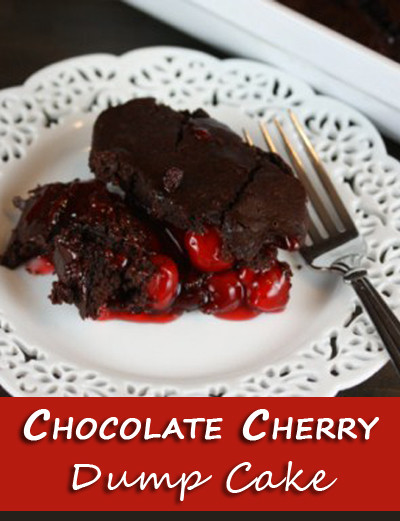 Chocolate Cherry Dump Cake
 Chocolate Cherry Dump Cake The Happy Housewife™ Cooking