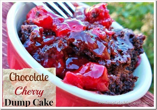 Chocolate Cherry Dump Cake
 Chocolate Cherry Dump Cake Lou Lou Girls