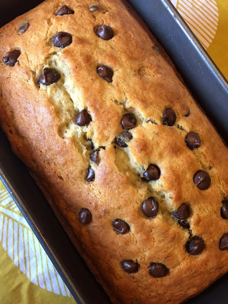 Chocolate Chip Banana Bread Recipe
 how to make chocolate chip banana bread