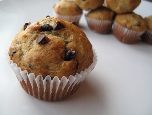 Chocolate Chip Banana Muffins
 Chocolate Chip Banana Muffins The Kitchen Magpie