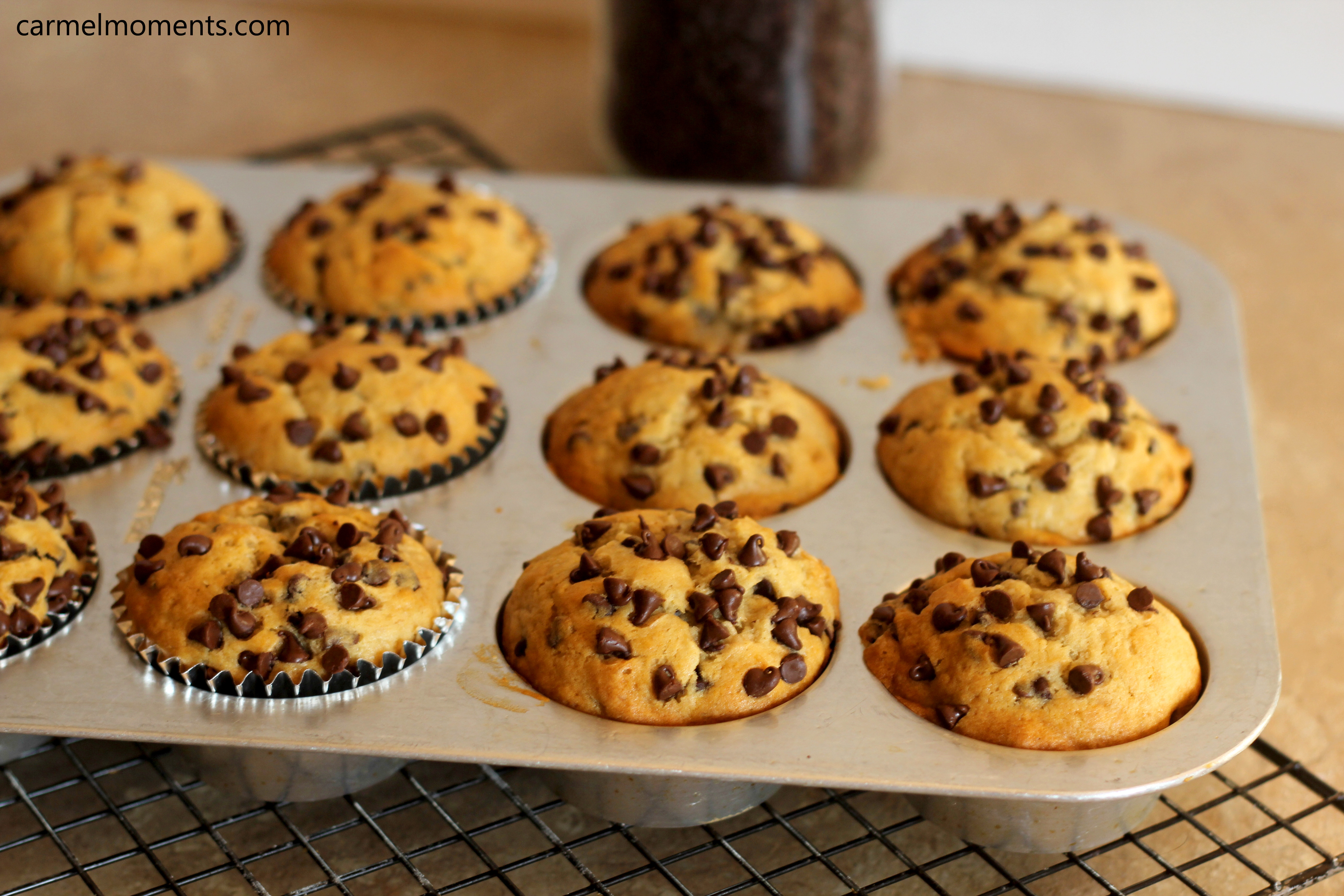 Chocolate Chip Banana Muffins
 Banana Chocolate Chip Muffins