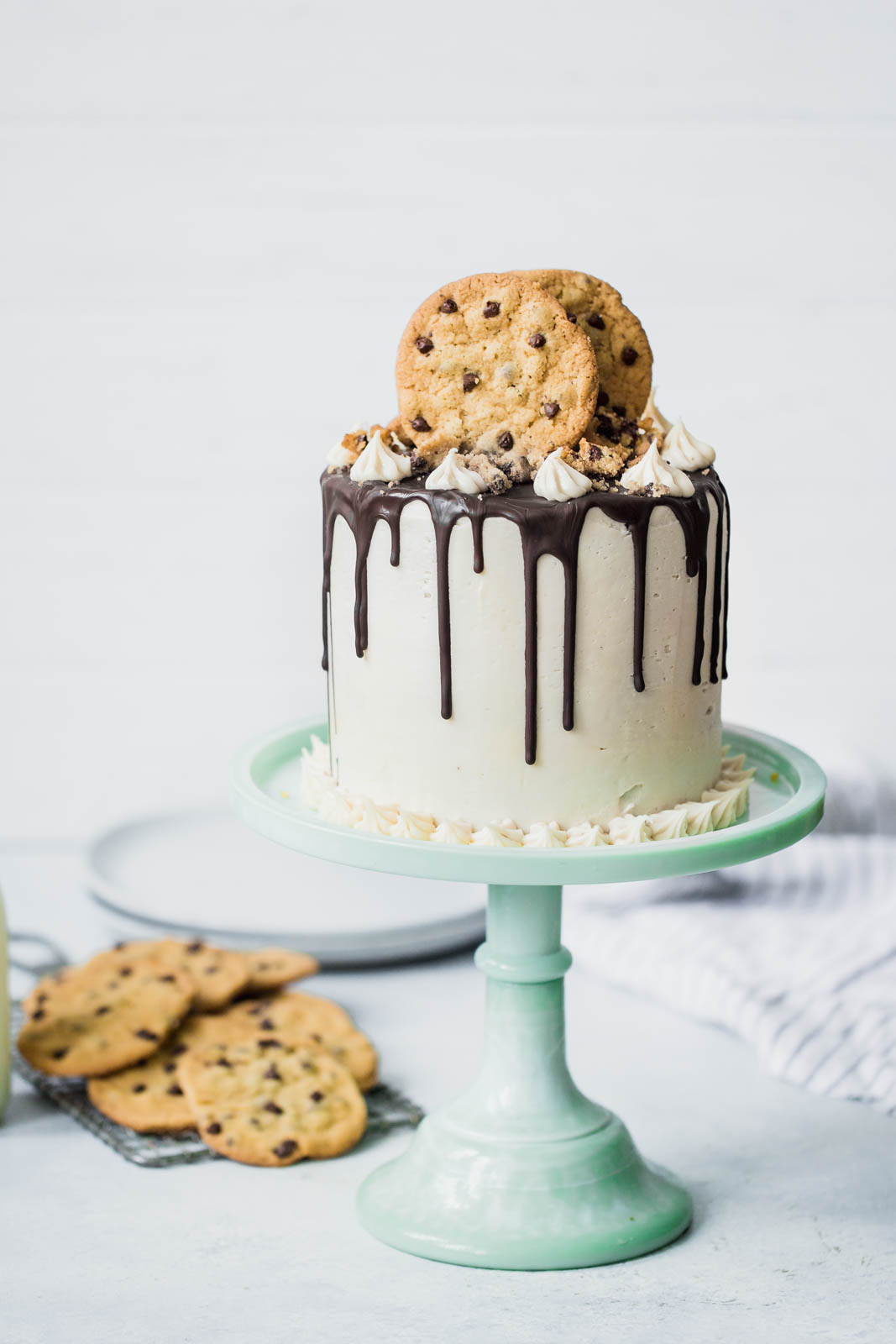 Chocolate Chip Cookie Cake
 Ultra Fluffy Chocolate Chip Cake Broma Bakery