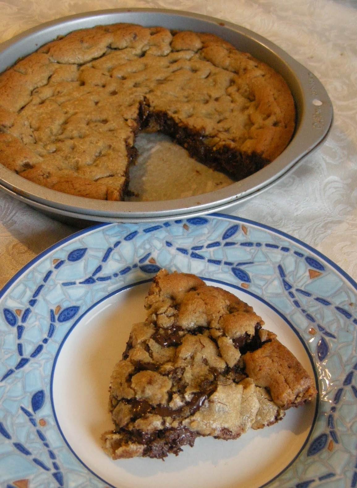 Chocolate Chip Cookie Cake
 Chocolate Chip Cookie Cake