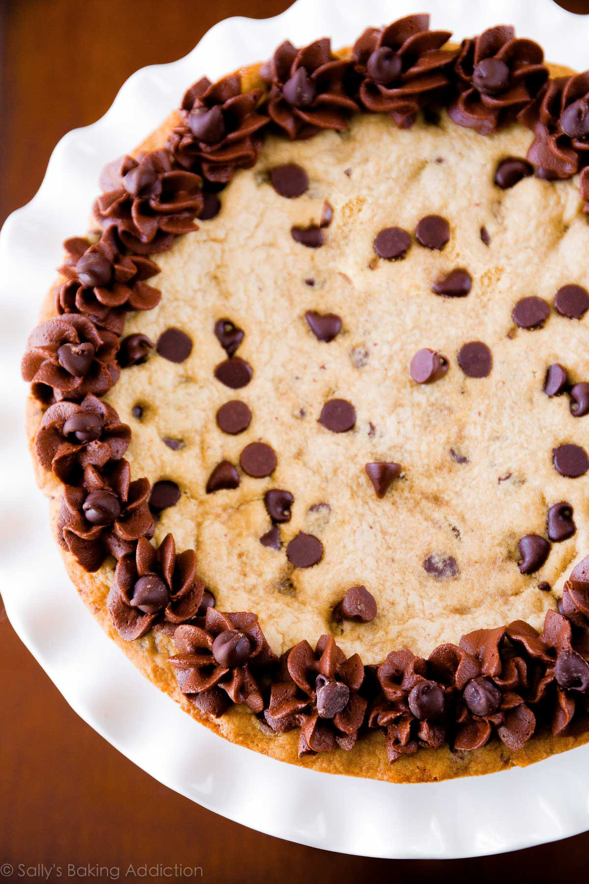 Chocolate Chip Cookie Cake
 Chocolate Chip Cookie Cake Sallys Baking Addiction