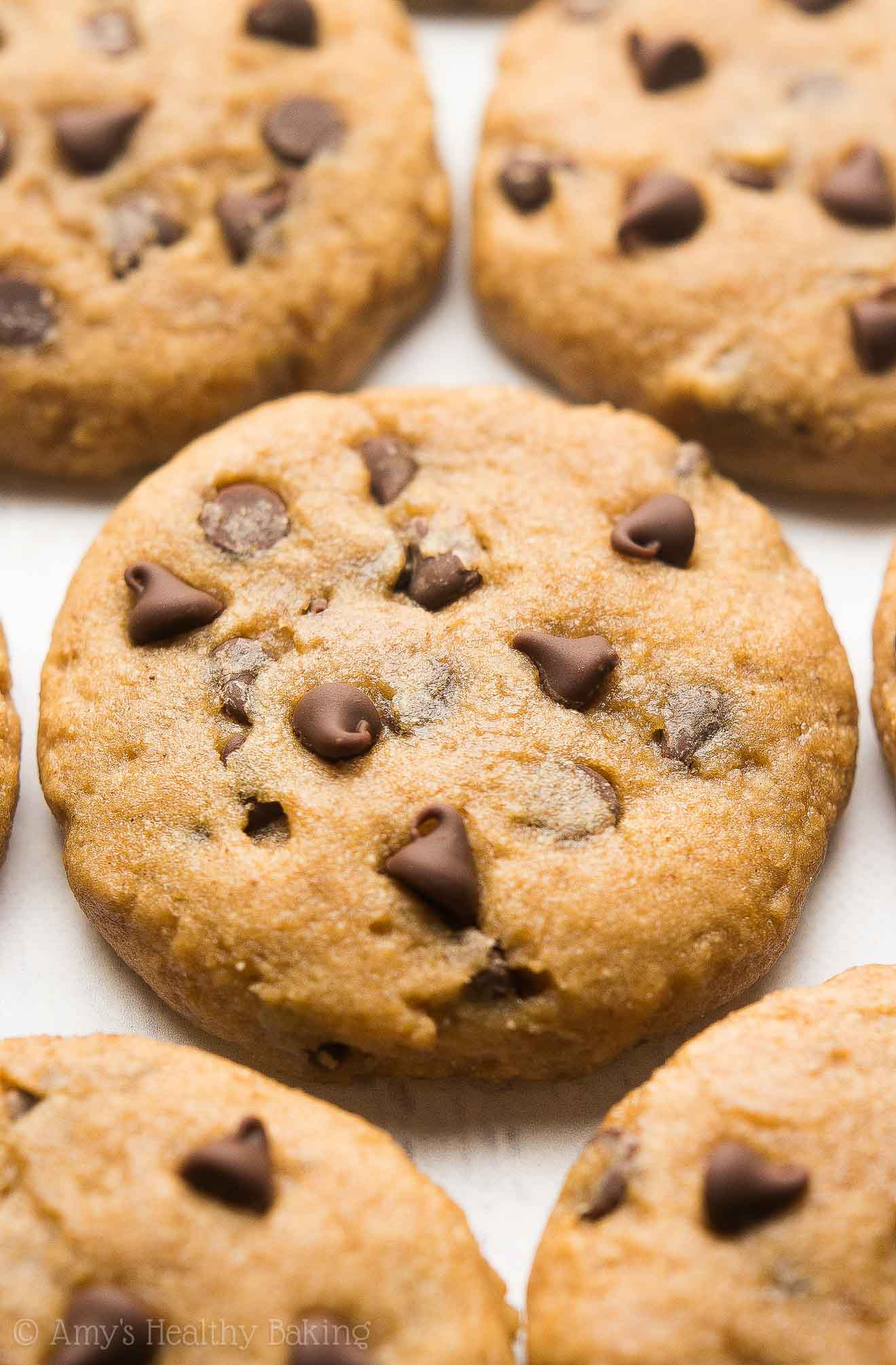 Chocolate Chip Cookies Allrecipes
 Healthy Banana Chocolate Chip Cookies Recipe Video