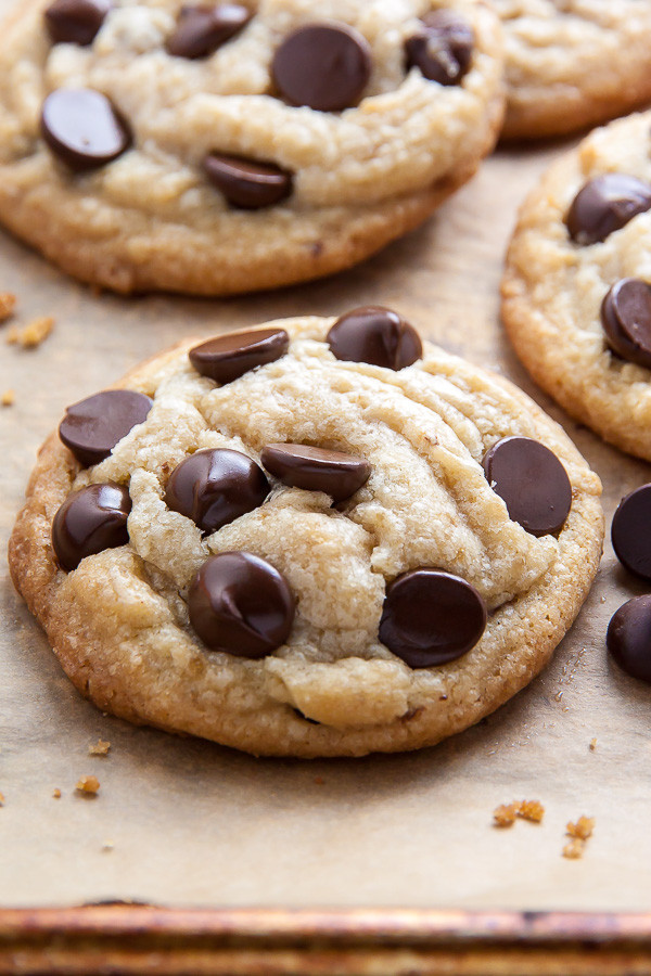 Chocolate Chip Cookies With Coconut Oil
 Thick and Chewy Coconut Oil Chocolate Chip Cookies Baker