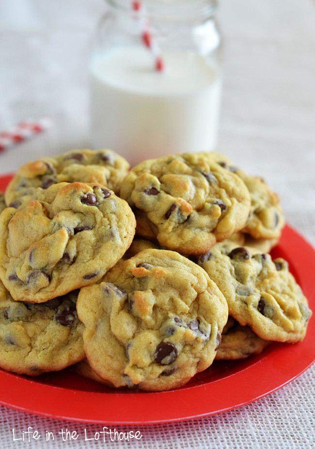 Chocolate Chip Cookies With Pudding
 Chocolate Chip Pudding Cookies