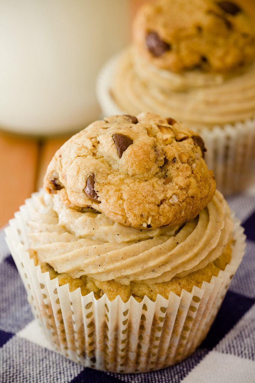 Chocolate Chip Cupcakes
 Chocolate Chip Cookie Cupcakes