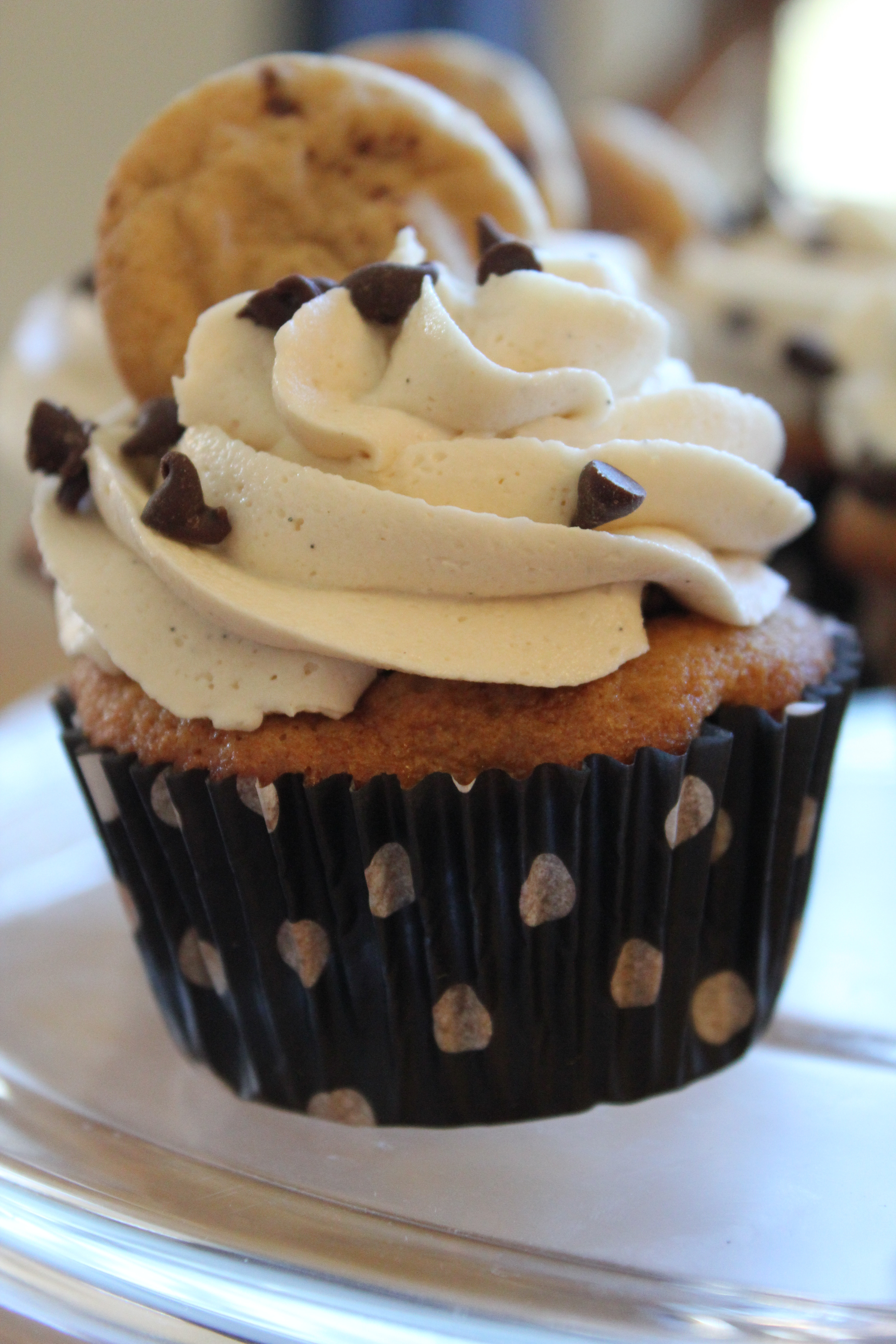 Chocolate Chip Cupcakes
 Chocolate Chip Cookie Dough Cupcakes – There Goes the Cupcake…