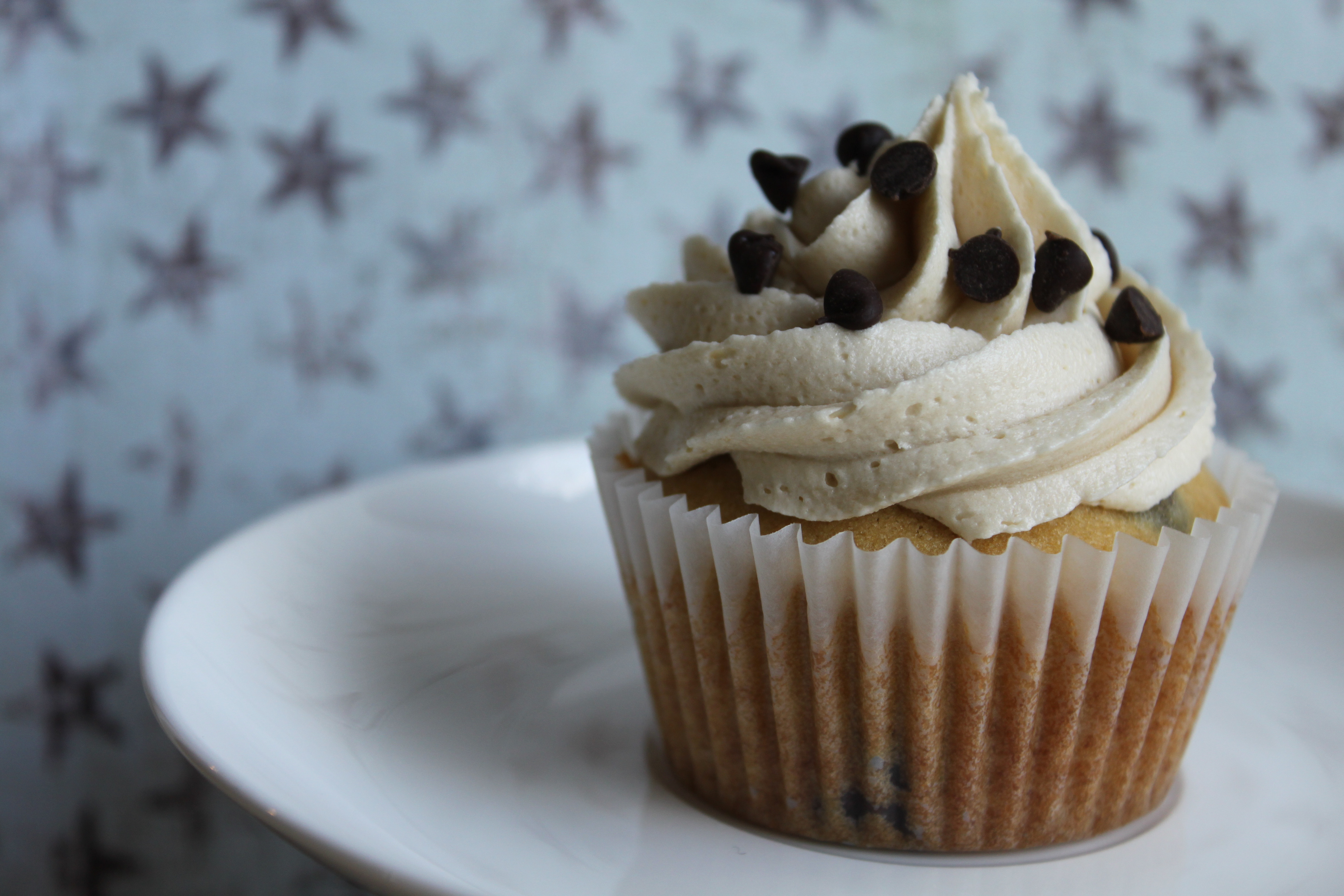 Chocolate Chip Cupcakes
 Chocolate Chip Cupcakes with Cookie Dough Frosting