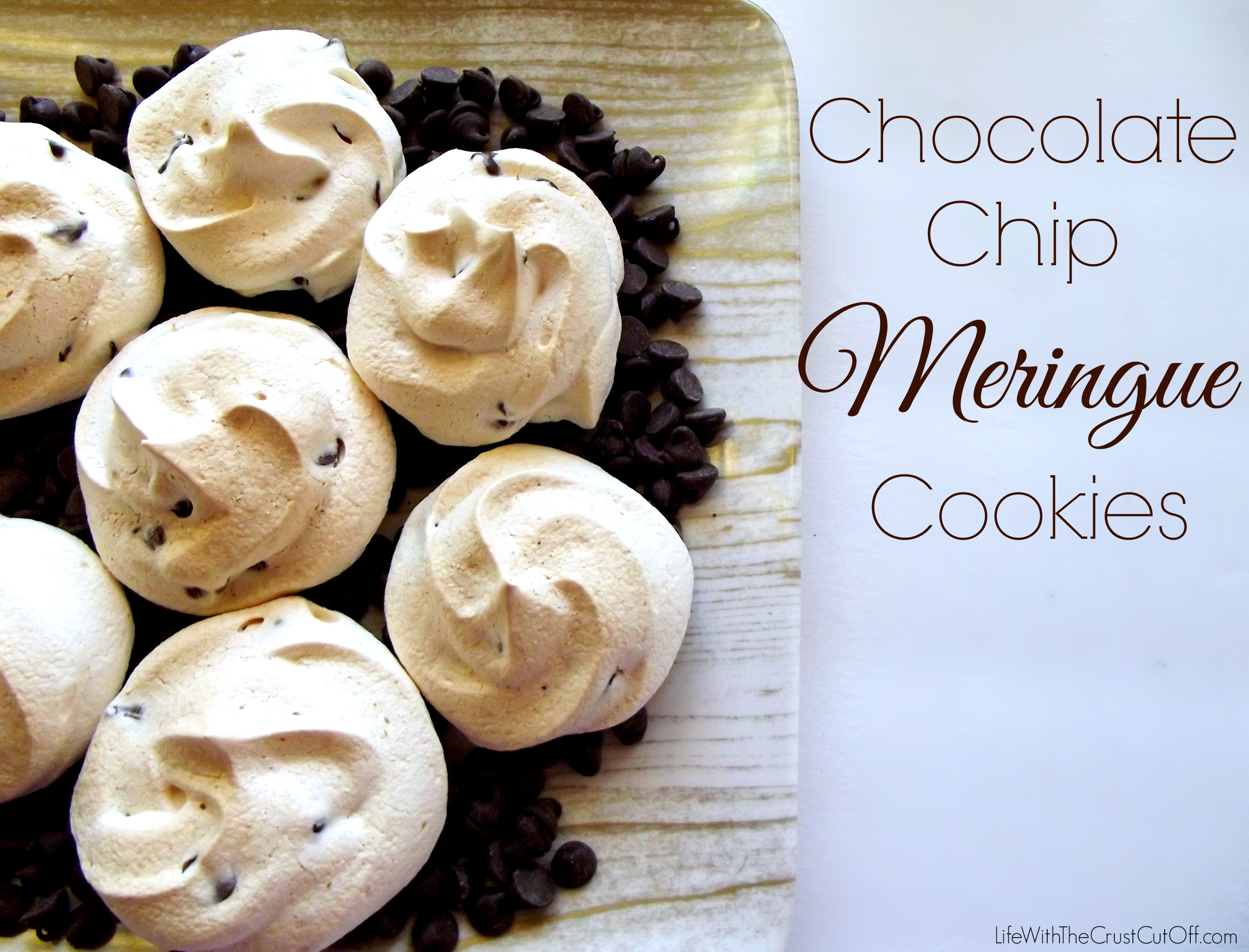 Chocolate Chip Meringue Cookies
 Chocolate Chip Meringue Cookies