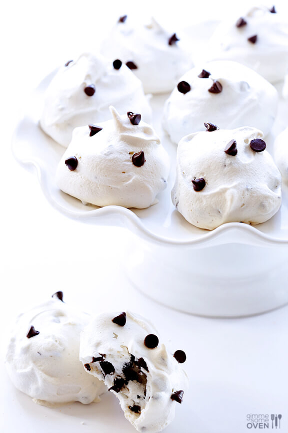 Chocolate Chip Meringue Cookies
 Chocolate Chip Meringue Cookies