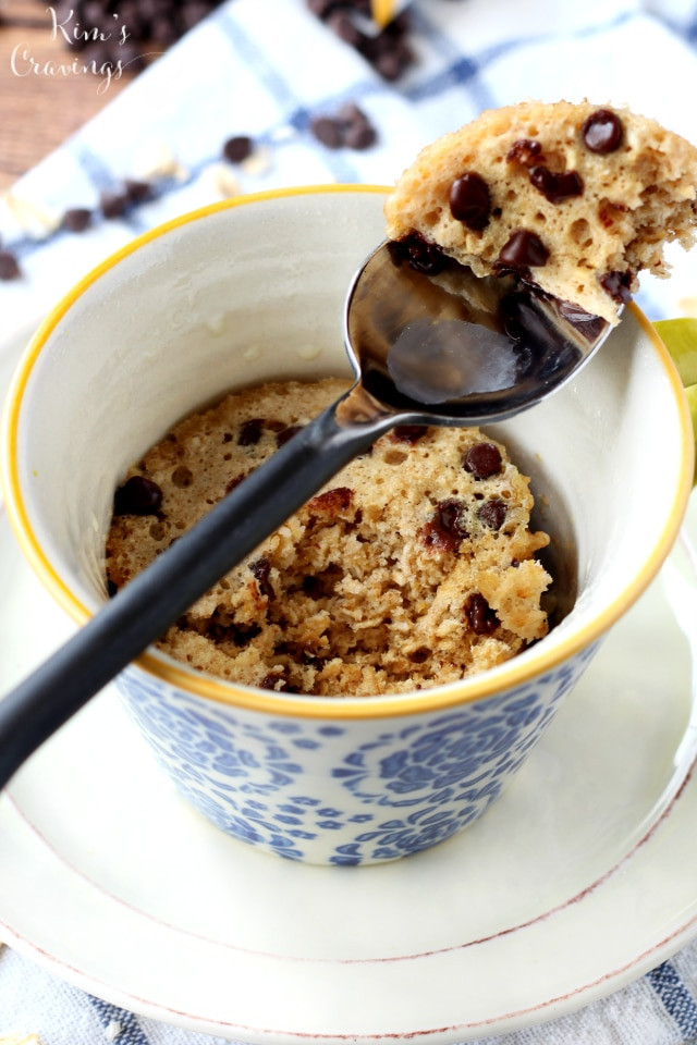 Chocolate Chip Mug Cake
 Chocolate Chip Cookie Microwave Mug Cake Kim s Cravings