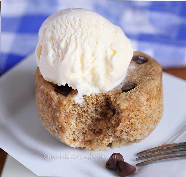 Chocolate Chip Mug Cake
 Chocolate Chip Cookie Mug Cake