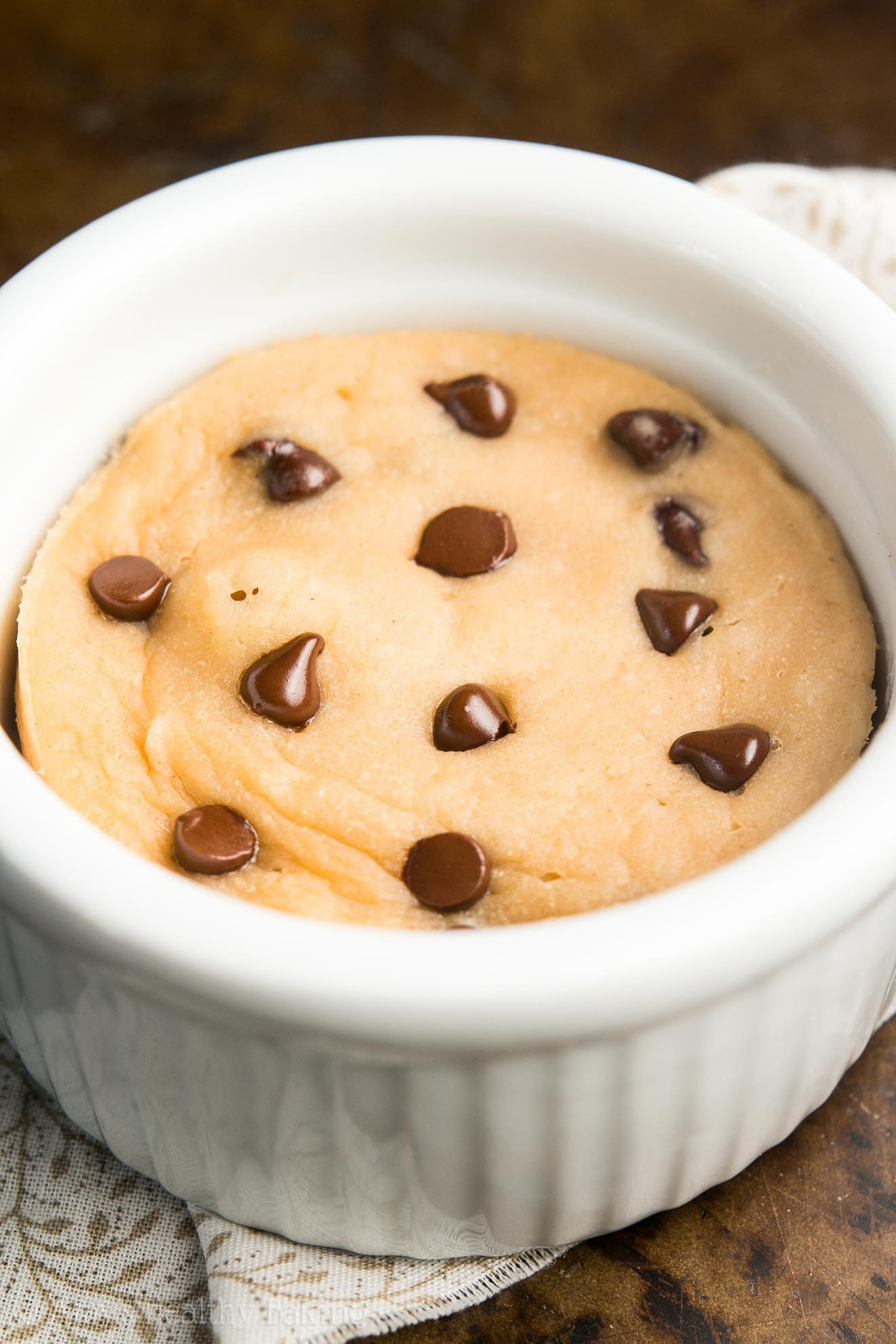 Chocolate Chip Mug Cake
 Skinny Single Serving Chocolate Chip Mug Cake Recipe