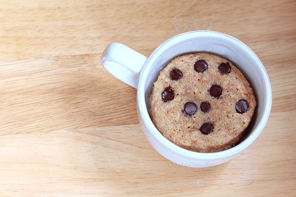 Chocolate Chip Mug Cake
 Chocolate Chip Cookie Mug Cake