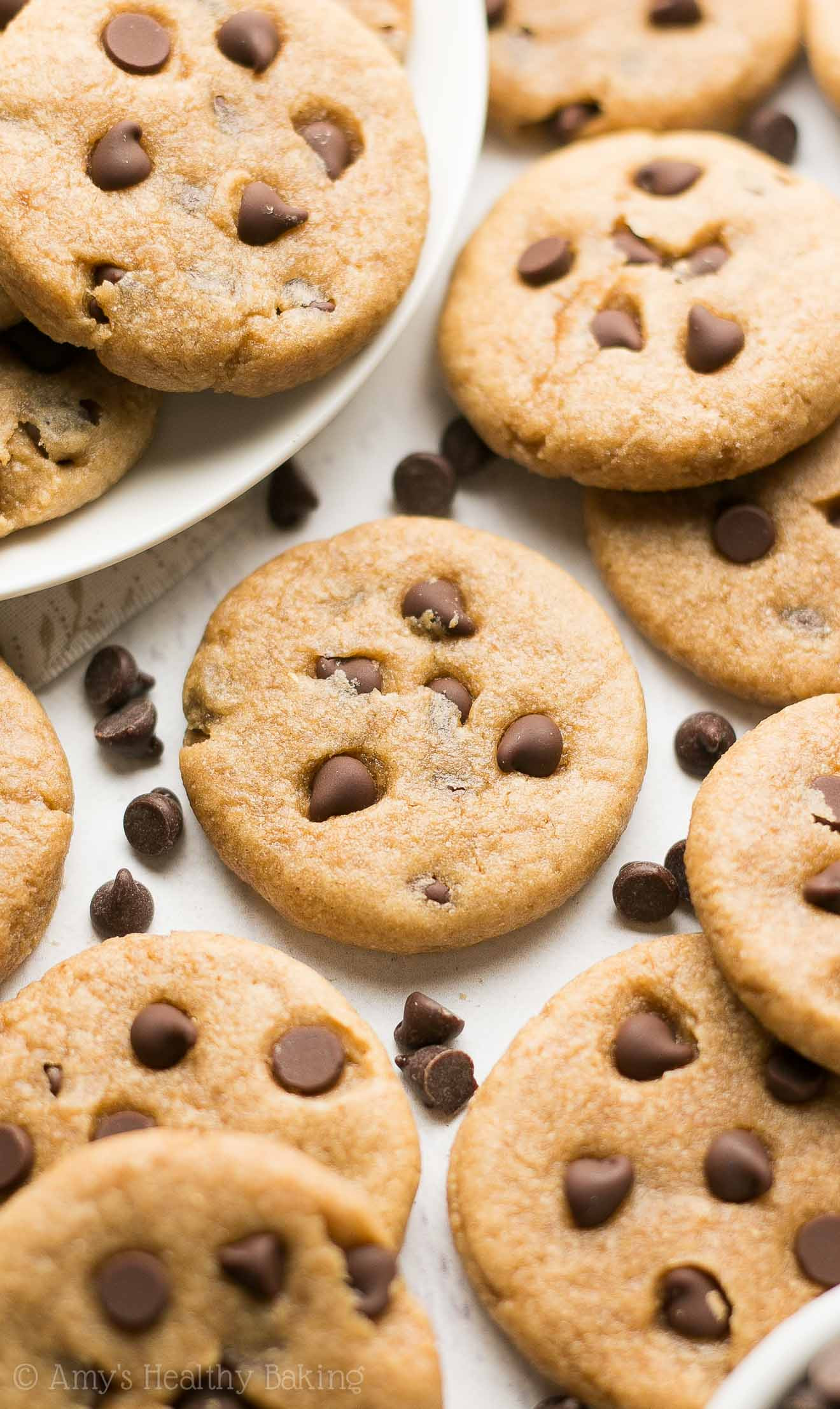 Chocolate Chip Peanut Butter Cookies
 Mini Chocolate Chip Peanut Butter Cookies