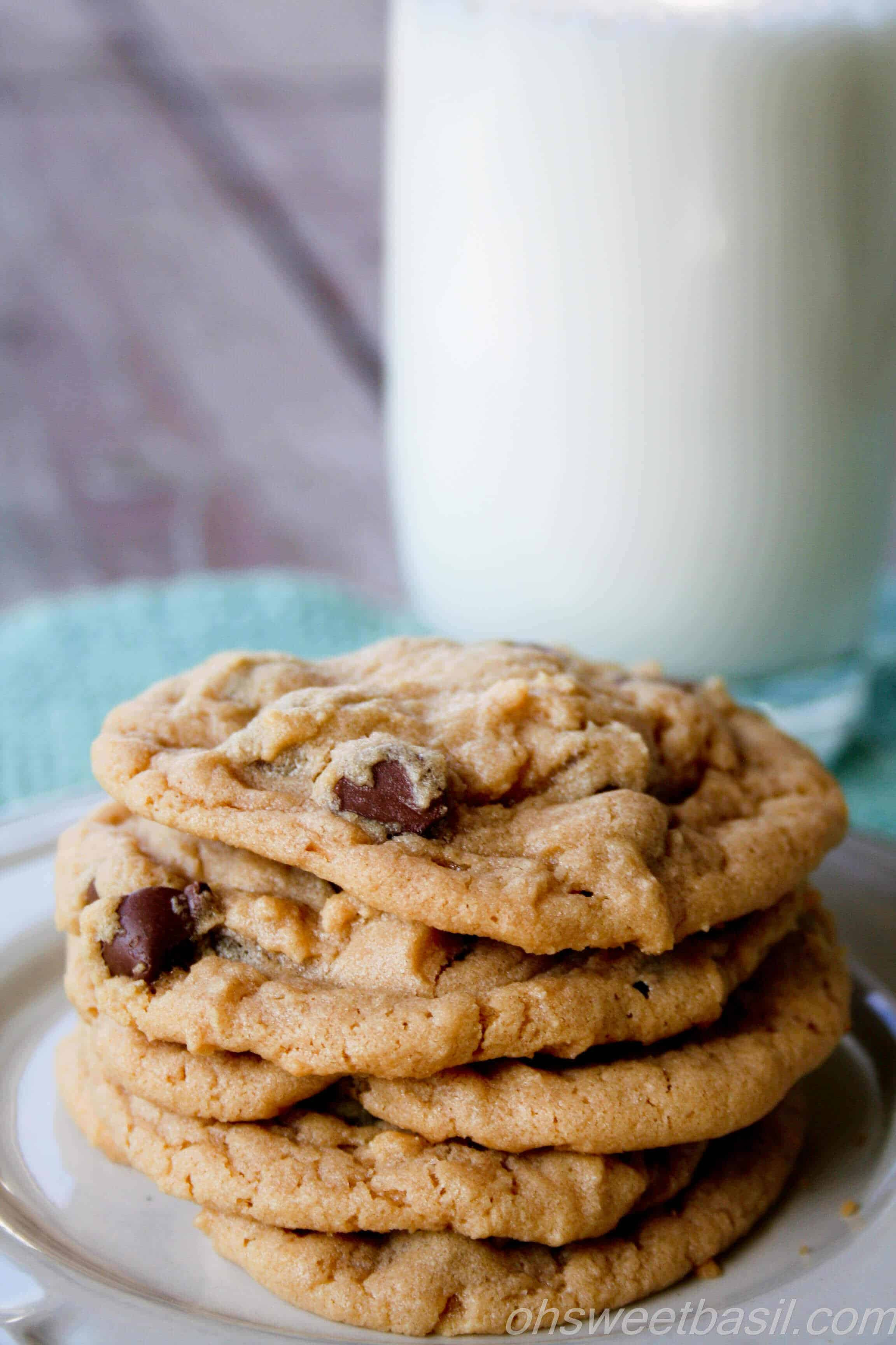 Chocolate Chip Peanut Butter Cookies
 Peanut Butter Chocolate Chip Cookies Recipe — Dishmaps