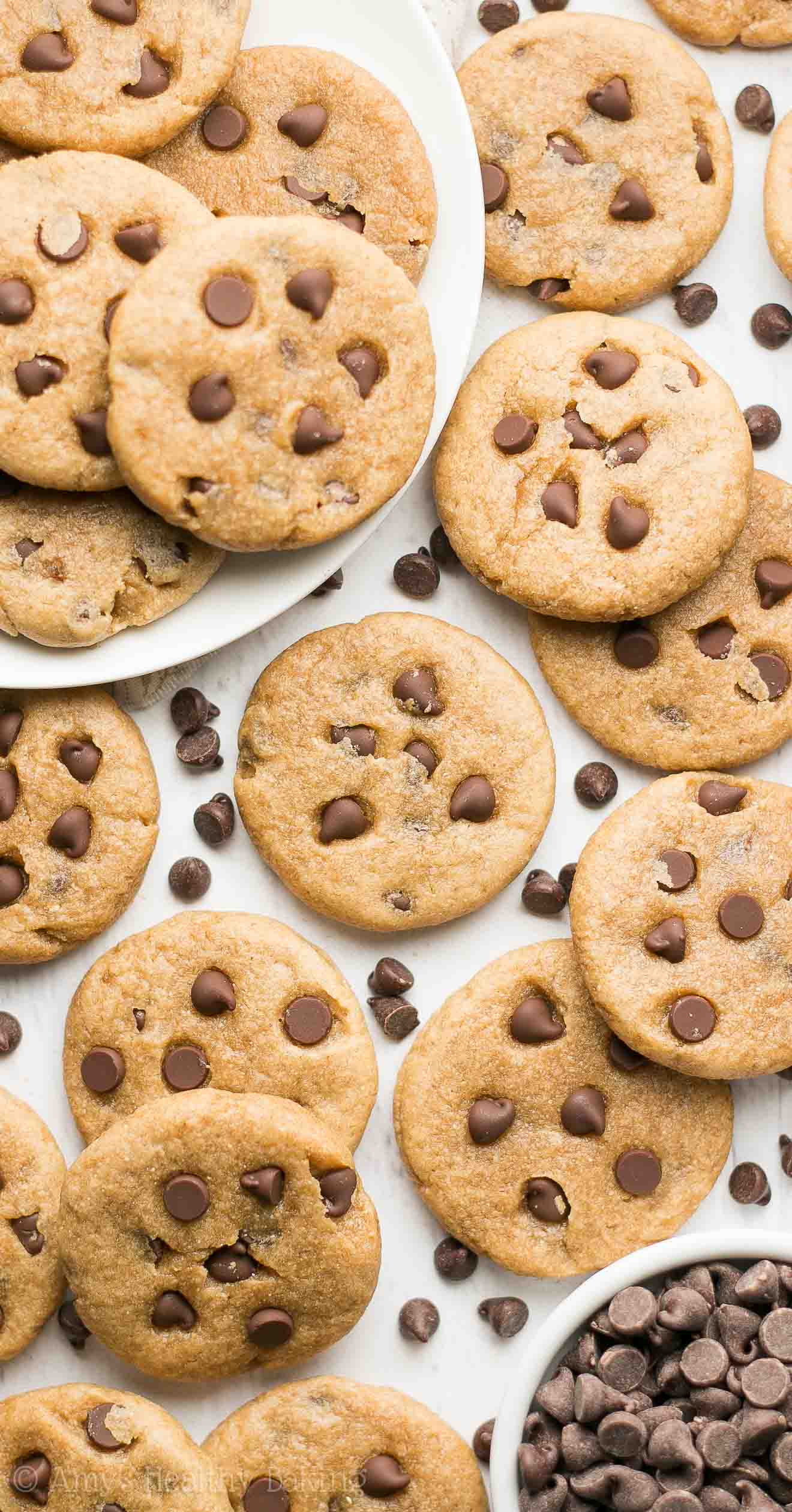 Chocolate Chip Peanut Butter Cookies
 Mini Chocolate Chip Peanut Butter Cookies