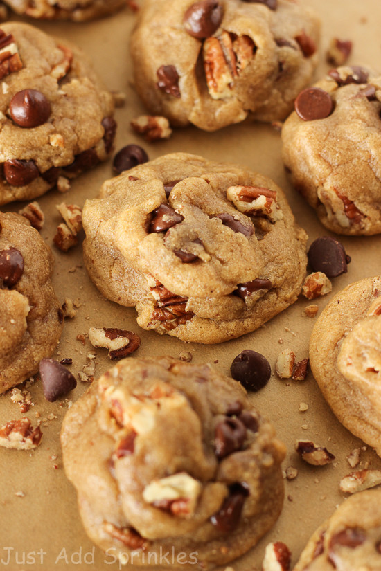 Chocolate Chip Pecan Cookies
 Brown Butter Chocolate Chip Pecan Cookies Just Add Sprinkles