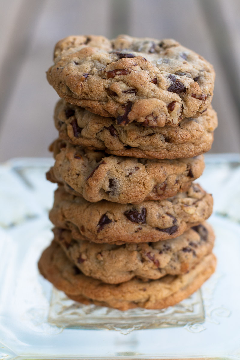 Chocolate Chip Pecan Cookies
 Chocolate Chip Cookies with salted roasted pecans