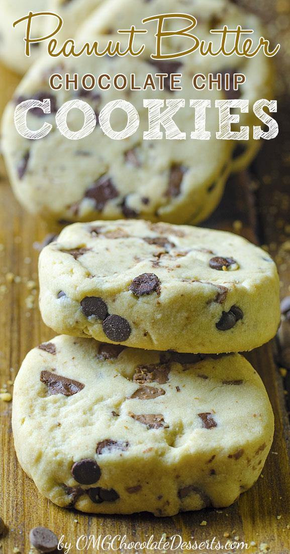 Chocolate Chip Short Bread Cookies
 Chocolate Chip Shortbread Cookies with Peanut Butter