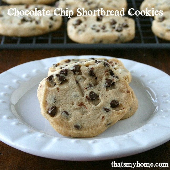 Chocolate Chip Short Bread Cookies
 Chocolate Chip Shortbread Cookies Recipes Food and Cooking