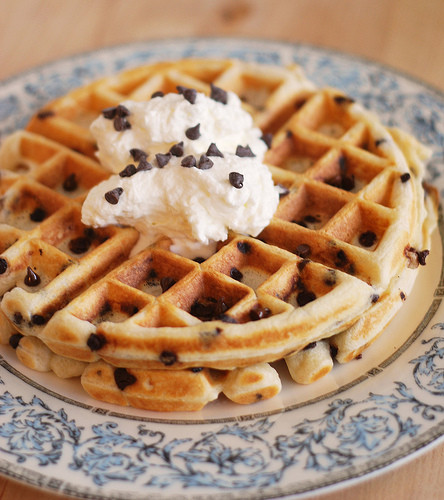 Chocolate Chip Waffles
 Chocolate Chip Waffles Fake Ginger