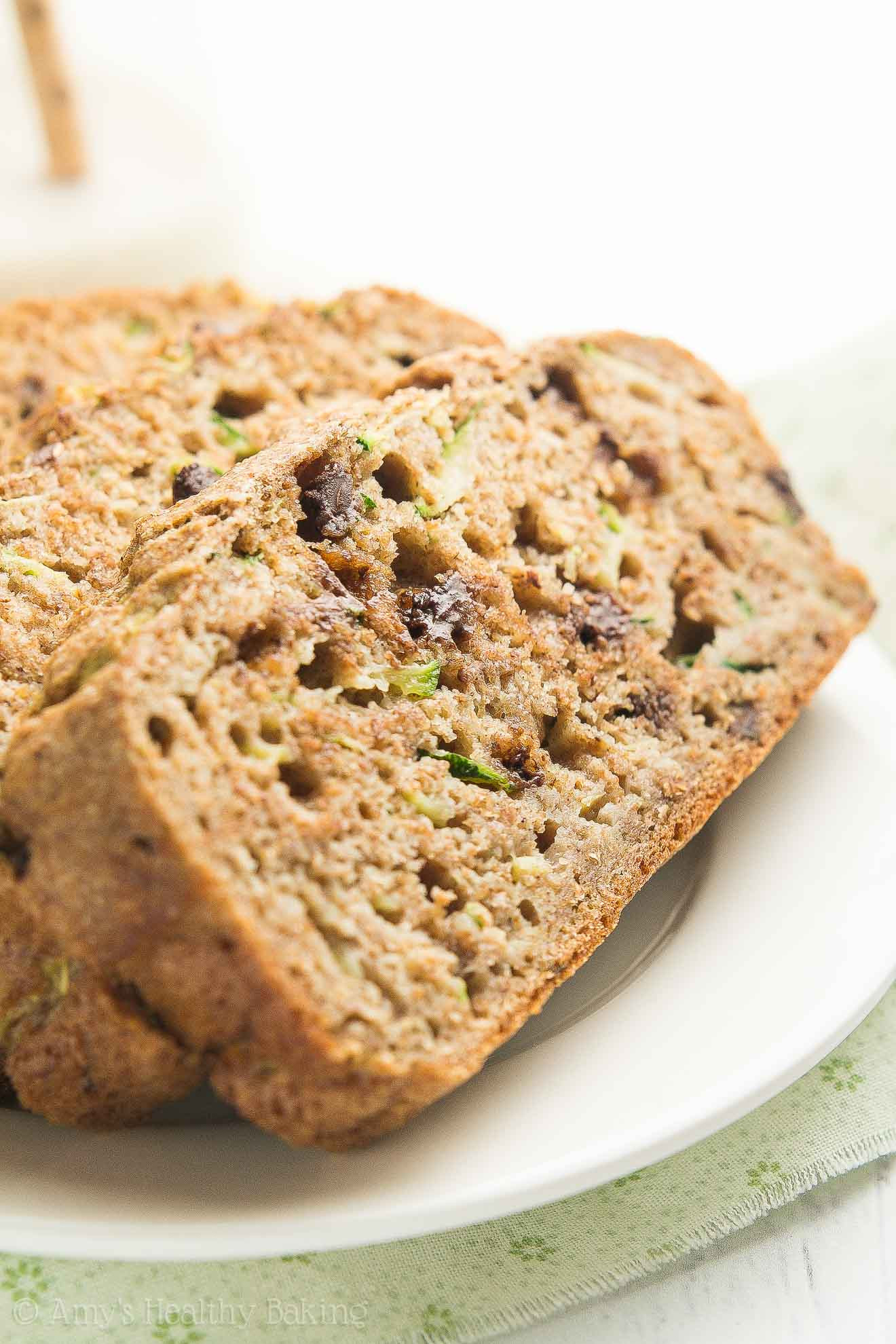 Chocolate Chip Zucchini Bread Recipe
 Healthy Chai Spice Chocolate Chip Zucchini Bread