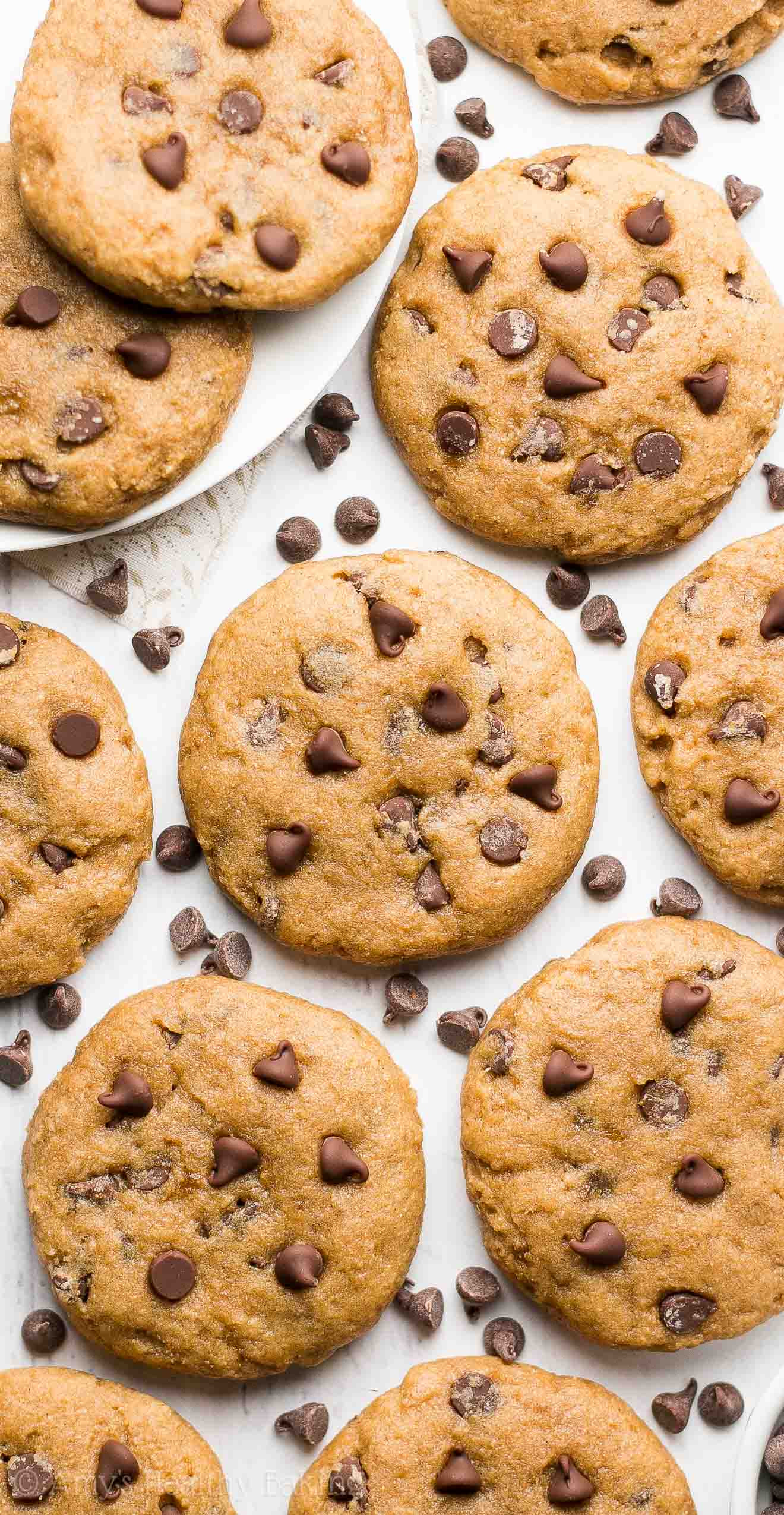 Chocolate Chocolate Chip Cookies
 Healthy Banana Chocolate Chip Cookies Recipe Video
