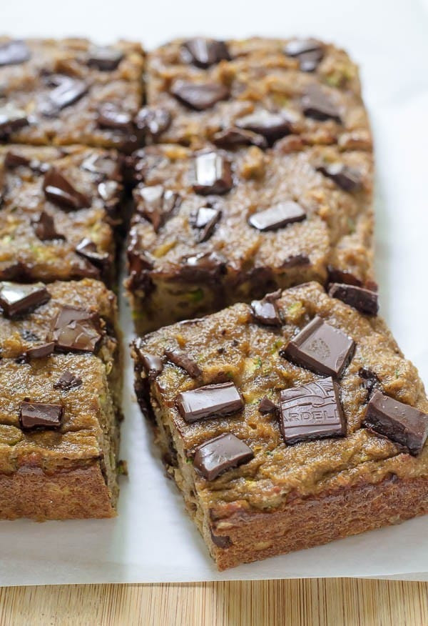 Chocolate Chocolate Chip Zucchini Bread
 Chocolate Chip Paleo Zucchini Bread