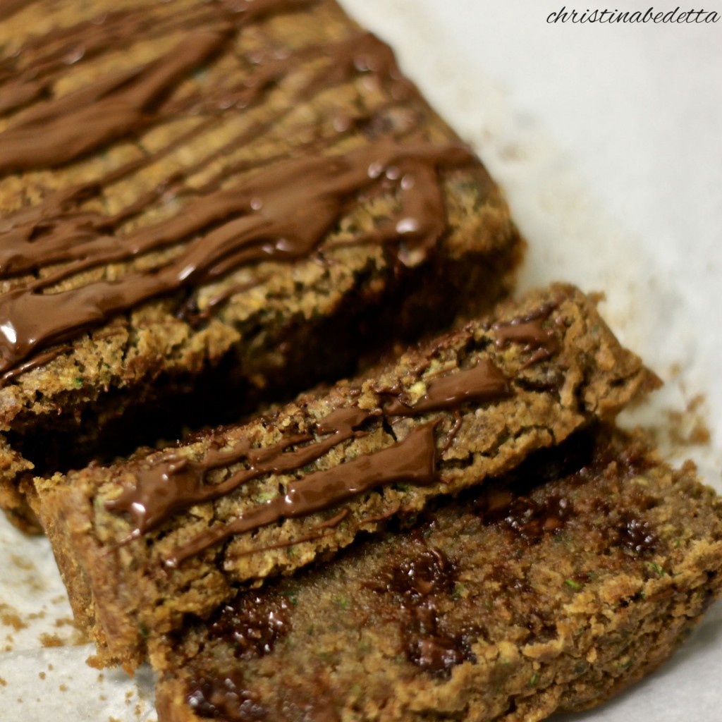 Chocolate Chocolate Chip Zucchini Bread
 Chocolate Chip Zucchini Bread