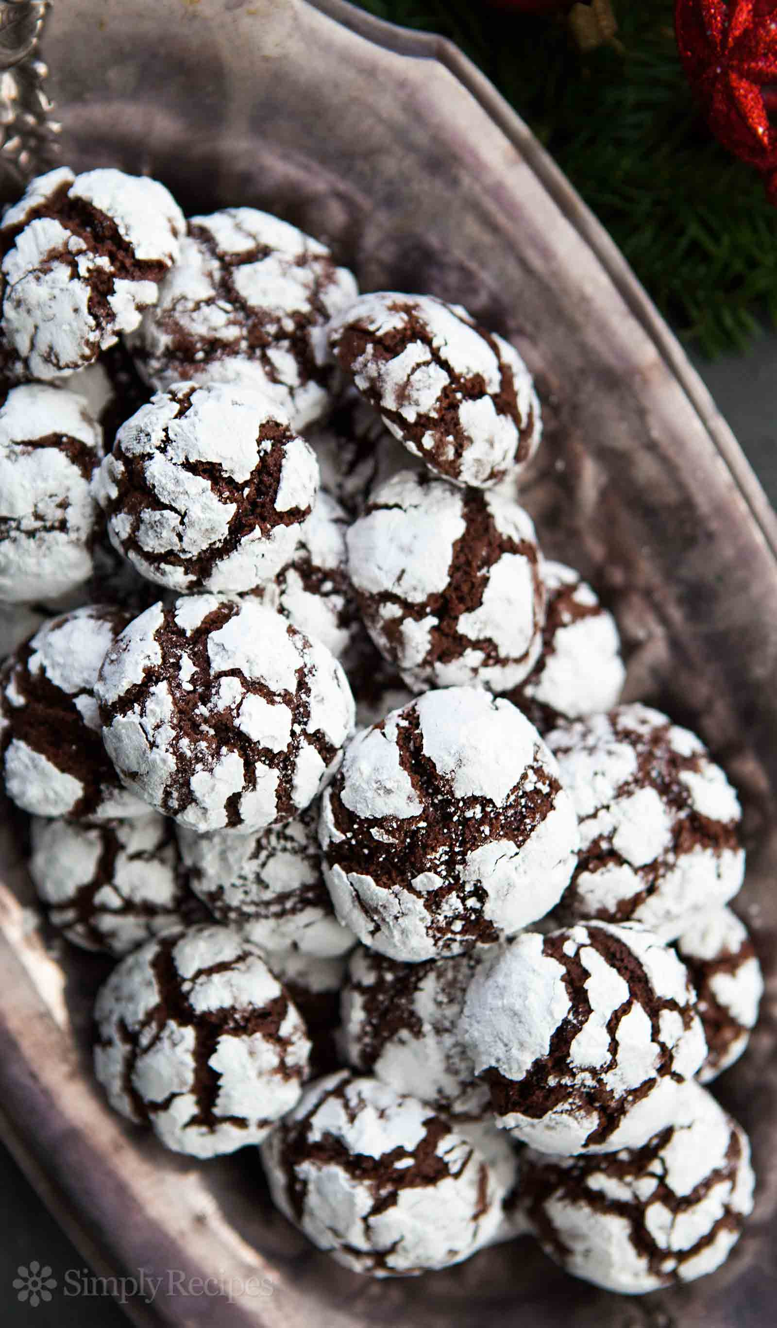 Chocolate Cookie Recipe Cocoa Powder
 chocolate crinkle cookies cocoa powder