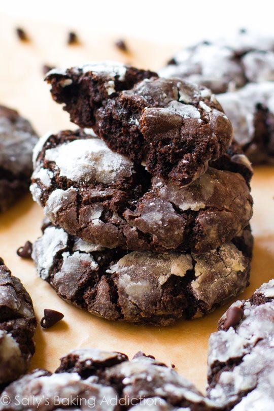 Chocolate Cookie Recipe Cocoa Powder
 chocolate crinkle cookies cocoa powder